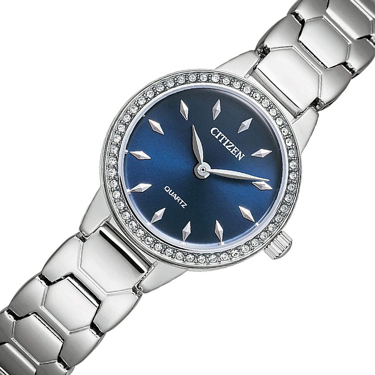 Đồng hồ nữ Citizen EZ7010-56L mặt xanh Navy