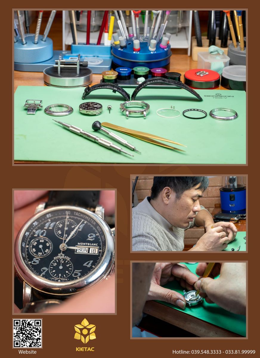 Làm mới đồng hồ tại Kiệt Tác - giải pháp hoàn hảo cho khách hàng.