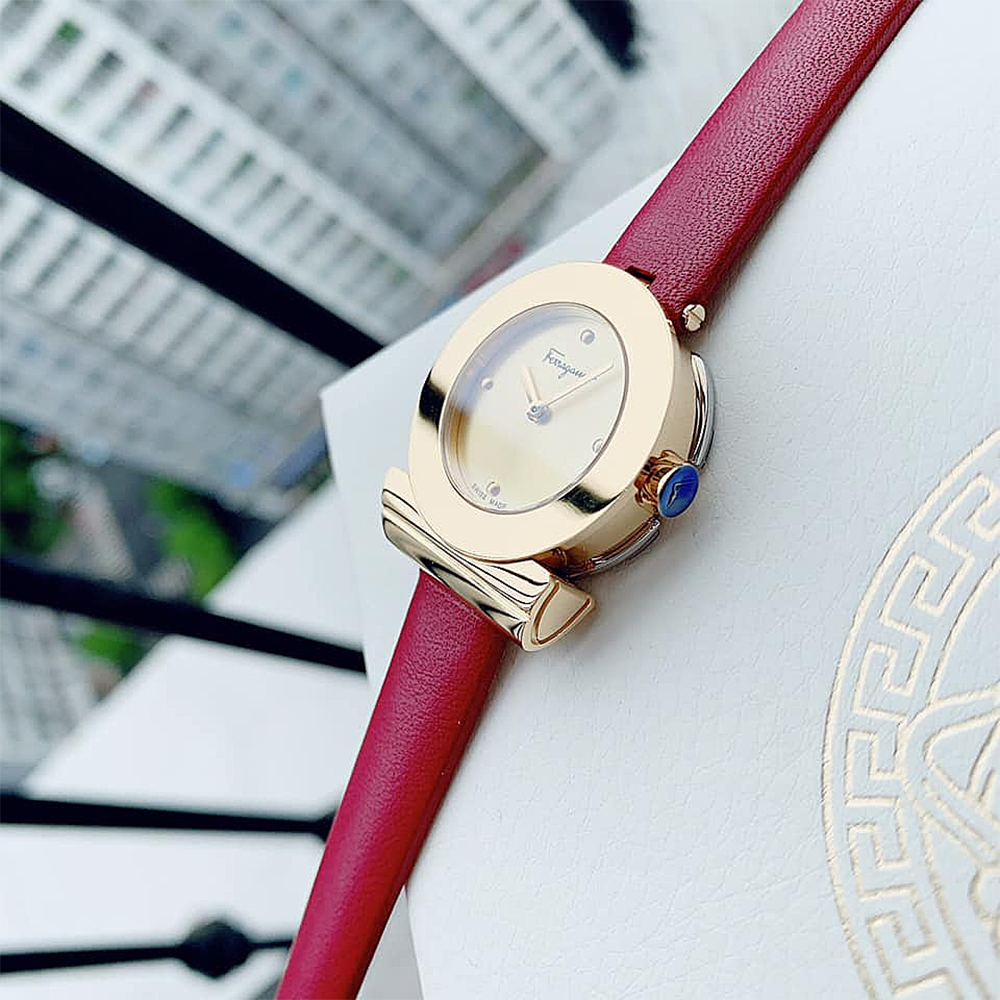 Dòng đồng hồ Salvatore Ferragamo nữ dây da Timepieces – Watch