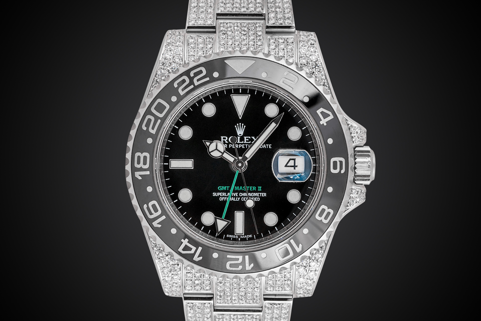 Vẻ đẹp tinh khôi., lịch lãm của chiếc đồng hồ Rolex GMT - Master II