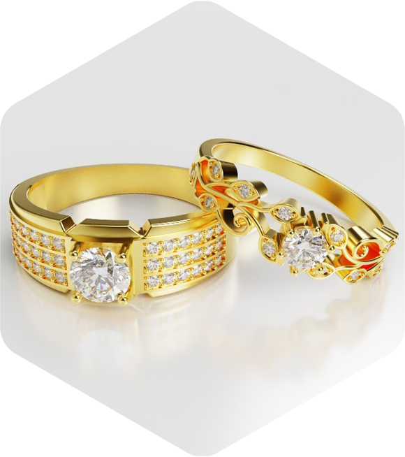  Dịch vụ đính kim cương nhẫn cưới - Độ kim cương nhẫn cưới đẹp
